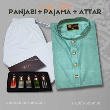 PANJABI + PAJAMA + ATTAR Combo Package – Pest